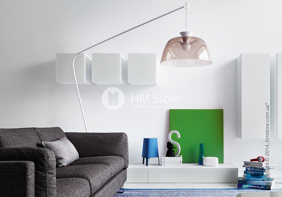 Напольный светильник Calligaris Arpège, Floor lamp, Glossy optic white