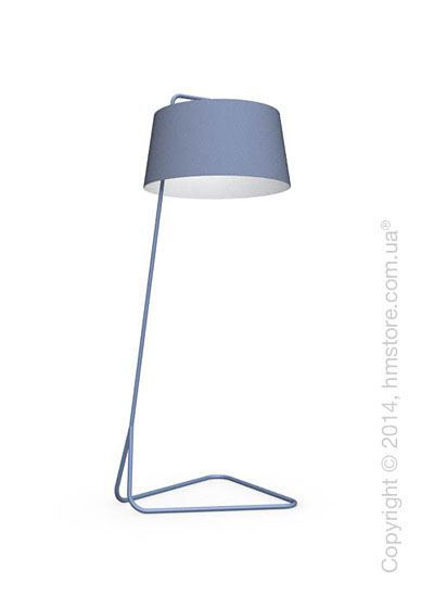 Напольный светильник Calligaris Sextans, Floor lamp, Fabric blue