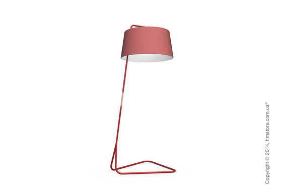 Напольный светильник Calligaris Sextans, Floor lamp, Fabric red