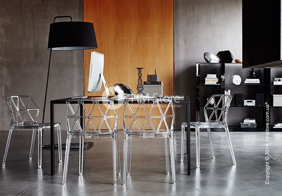 Напольный светильник Calligaris Sextans, Floor lamp, Fabric red