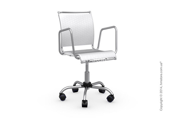 Кресло Connubia Air Race, Swivel chair, Net coating optic white