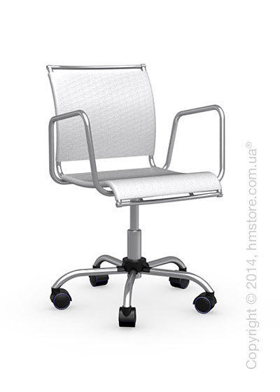 Кресло Connubia Air Race, Swivel chair, Net coating optic white