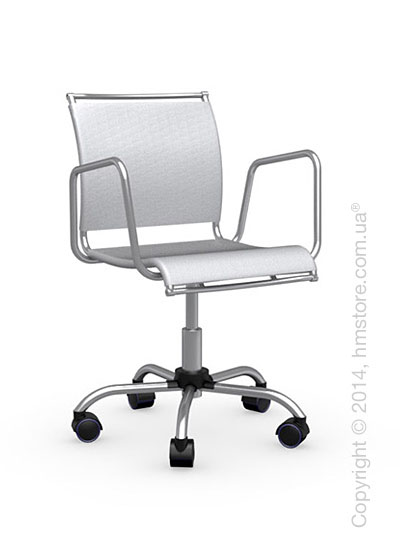 Кресло Connubia Air Race, Swivel chair, Net coating grey