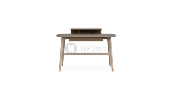 Стол Calligaris Match, Ashwood natural, Veneer natural and Lacquered matt nougat