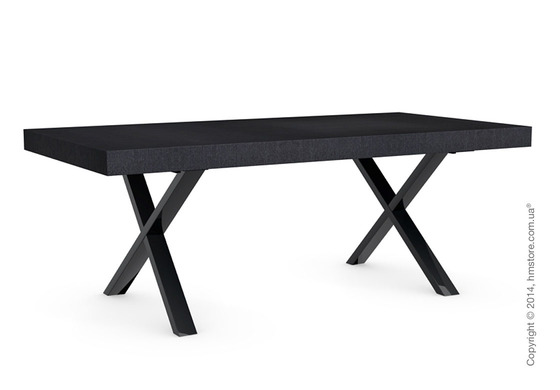 Стол Calligaris Axel, Veneer graphite and Metal black nickel Стол Calligaris Axel, Veneer graphite and Metal black nickel