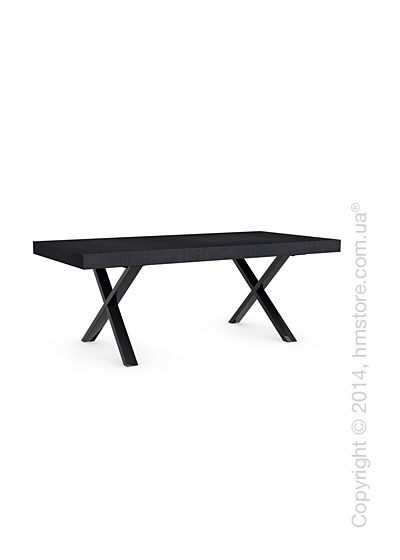 Стол Calligaris Axel, Veneer graphite and Metal black nickel