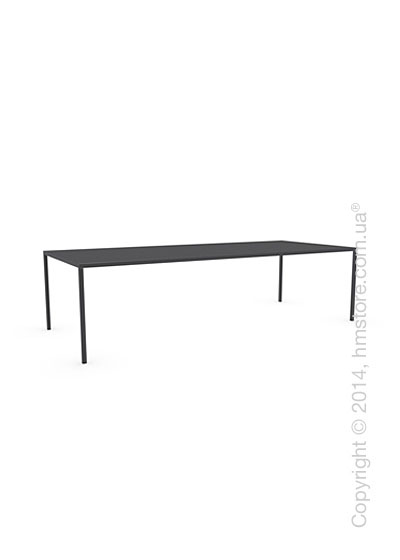 Стол Calligaris Heron, Rectangular metal table L, Metal black