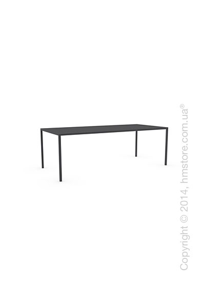 Стол Calligaris Heron, Rectangular metal table M, Metal matt black