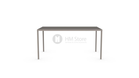Стол Calligaris Heron, Rectangular metal table S, Metal matt taupe