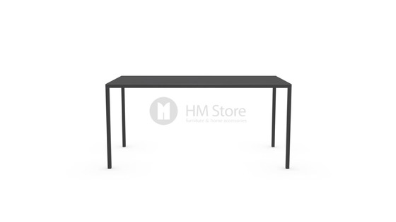 Стол Calligaris Heron, Rectangular metal table S, Metal matt black