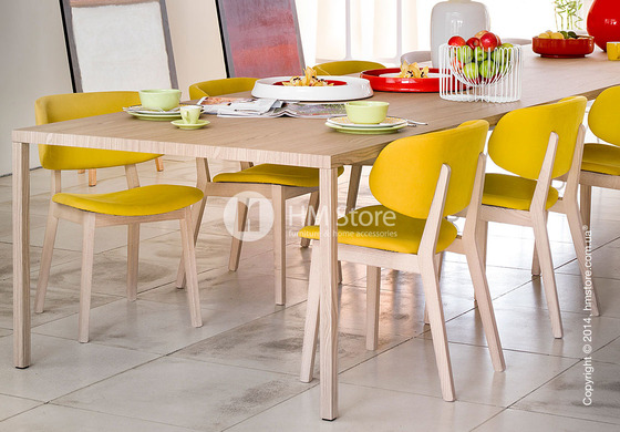 Стол Calligaris Heron Wood S, Veneer smoke