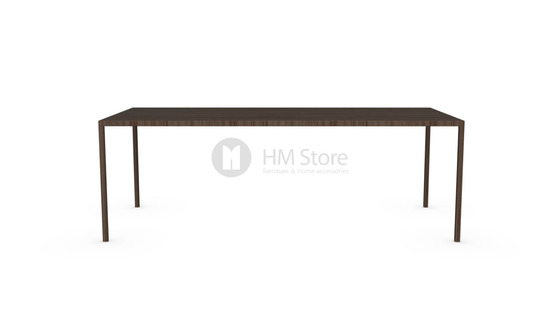 Стол Calligaris Heron Wood S, Veneer smoke