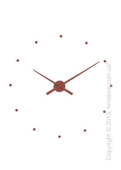 Часы настенные Nomon Oj Wall Clock, Chocolate