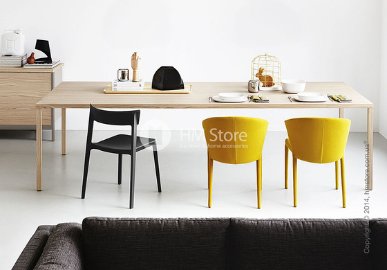 Стол Calligaris Heron Wood M, Veneer natural