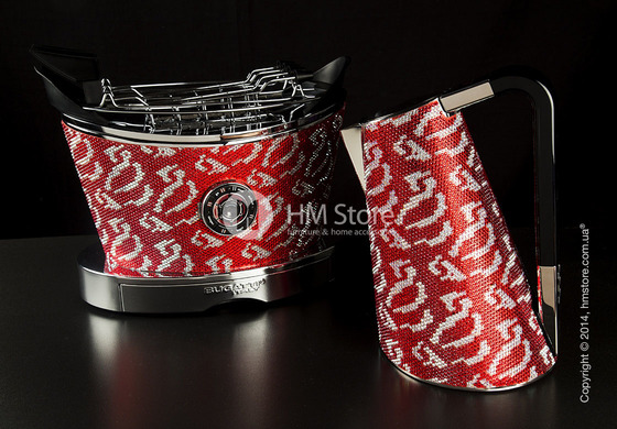 Чайник электрический Bugatti Individual VERA Sparkle of crystals, Red