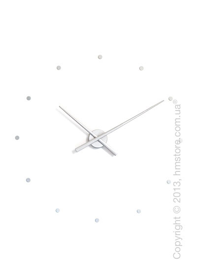 Часы настенные Nomon Oj Wall Clock, Silver
