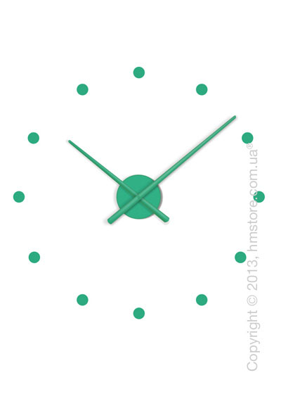 Часы настенные Nomon Oj Mini Wall Clock, Green