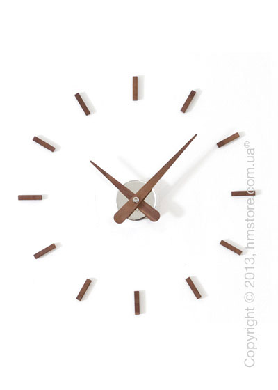 Часы настенные Nomon Sunset Wall Clock, Walnut