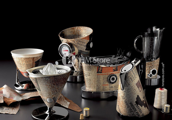 Весы кухонные Bugatti Individual UMA Leather, Newspaper