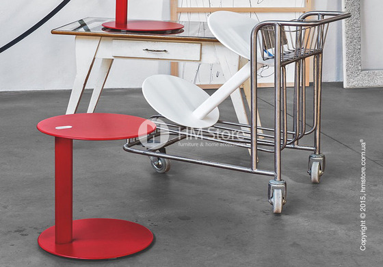Стол Calligaris Tender, Multifunctional coffe table, Metal matt sky blue
