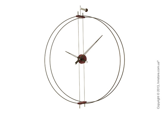 Часы настенные Nomon Barcelona Wall Clock, Wenge Часы настенные Nomon Barcelona Wall Clock, Wenge