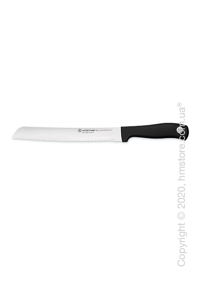 Нож Wusthof Bread knife коллекция Silverpoint, 20 см, Black