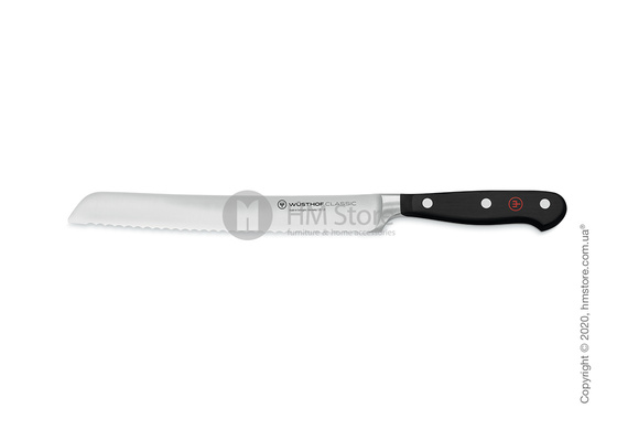 Нож Wüsthof Bread knife коллекция Classic, 20 см, Black