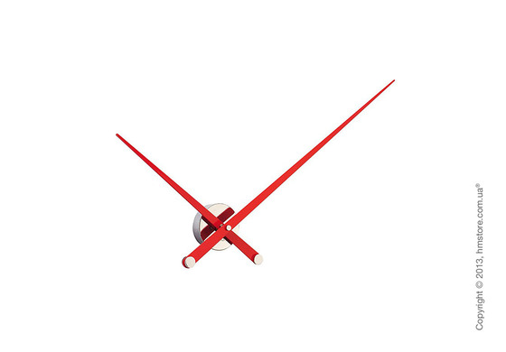 Часы настенные Nomon Axioma L Wall Clock, Red