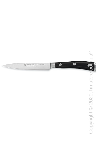Нож Wüsthof Utility knife коллекция Classic Ikon, 12 см, Black