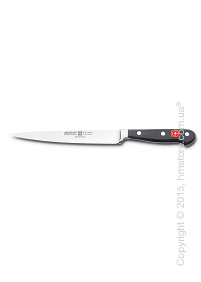 Нож Wüsthof Utility knife коллекция Classic, 18 см, Black