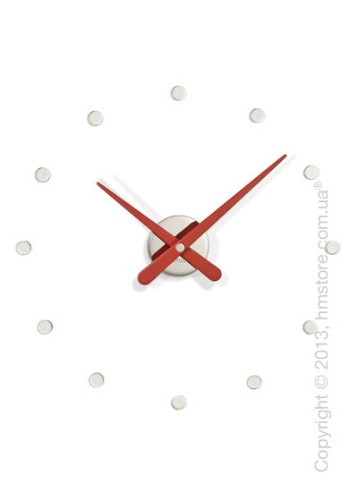 Часы настенные Nomon Rodon Mini L Wall Clock, Red