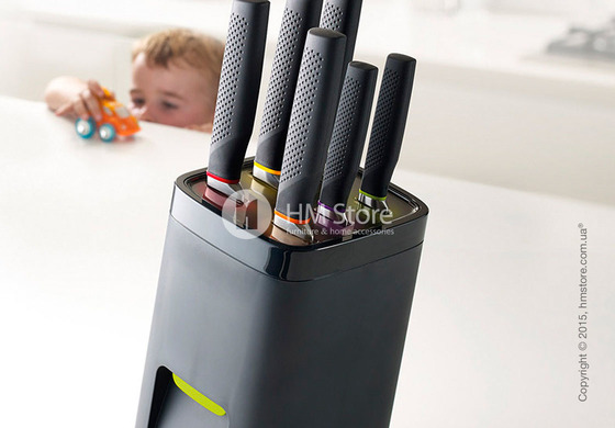 Набор ножей Joseph Joseph LockBlock, Graphitе Набор ножей Joseph Joseph LockBlock, Graphitе