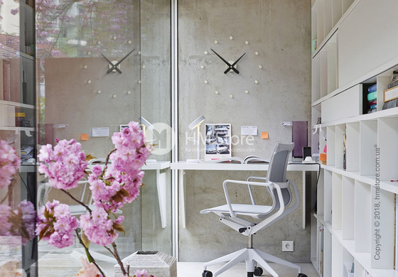 Часы настенные Nomon Rodon Mini L Wall Clock, Black