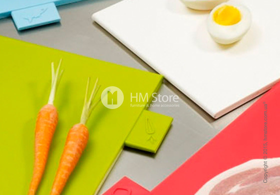 Набор досок на подставке Joseph Joseph Index Chopping Board Set, Argent