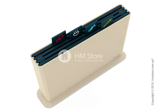 Набор досок на подставке Joseph Joseph Index Advance, Cream