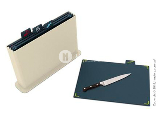 Набор досок на подставке Joseph Joseph Index Advance, Cream