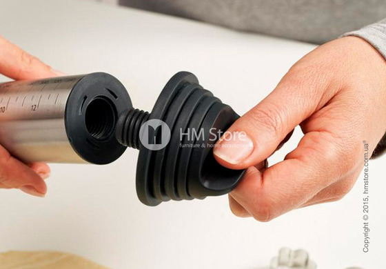 Скалка с кольцами для регулировки Joseph Joseph Adjustable Rolling Pin 100, Brushed Metal