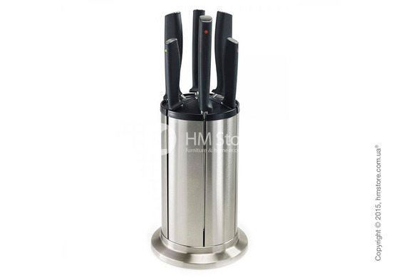 Набор ножей Joseph Joseph Elevate 100 Knives Carousel, Brushed Metal