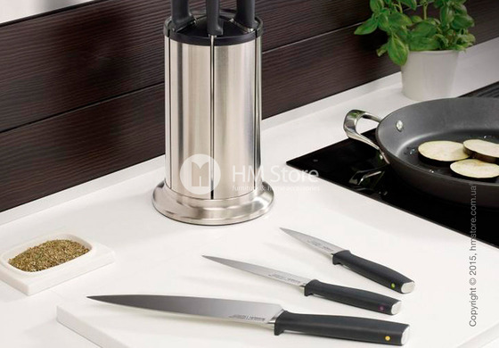 Набор ножей Joseph Joseph Elevate 100 Knives Carousel, Brushed Metal