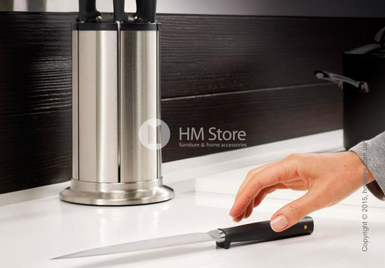 Набор ножей Joseph Joseph Elevate 100 Knives Carousel, Brushed Metal