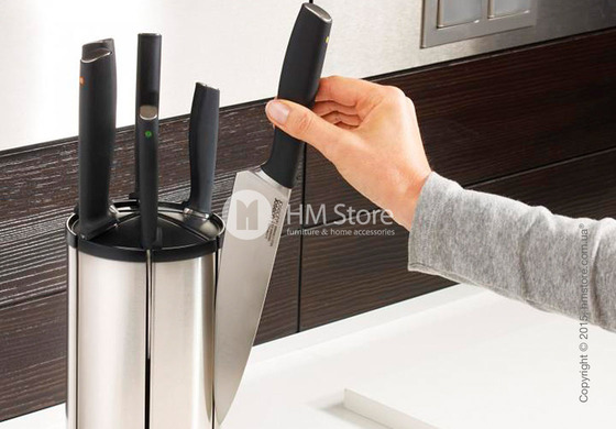 Набор ножей Joseph Joseph Elevate 100 Knives Carousel, Brushed Metal