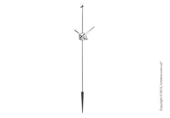 Часы настенные Nomon Punto Y Coma I Steel Wall Clock