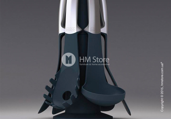 Набор кухонного инвентаря на подставке Joseph Joseph Elevate 100, Chrome