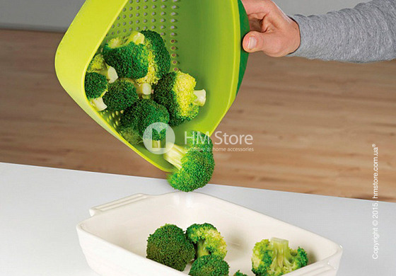 Дуршлаг Joseph Joseph Small Square Colander, Green