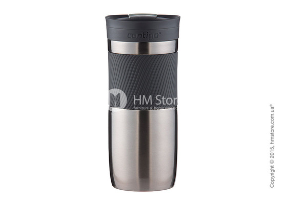 Термокружка Contigo SnapSeal Byron Stainless Travel Mug, Gunmetal