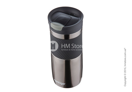 Термокружка Contigo SnapSeal Byron Stainless Travel Mug, Gunmetal