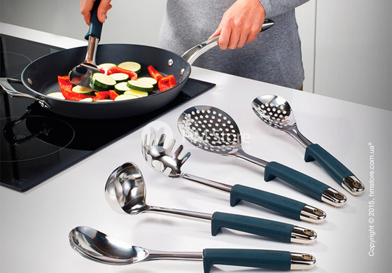 Набор кухонного инвентаря на подставке Joseph Joseph Elevate Steel 100, Brushed Metal