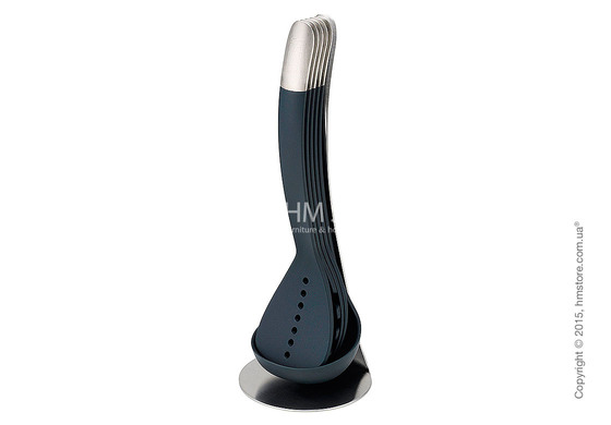 Набор кухонного инвентаря на подставке Joseph Joseph Nest 100 Utensils, Graphite