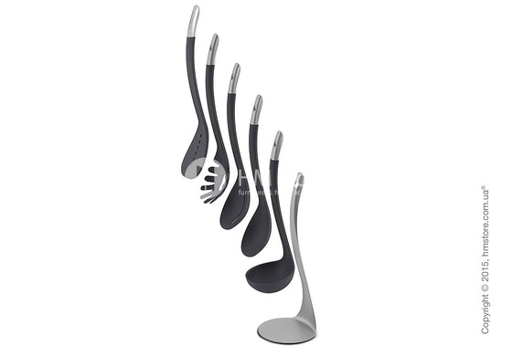 Набор кухонного инвентаря на подставке Joseph Joseph Nest 100 Utensils, Graphite