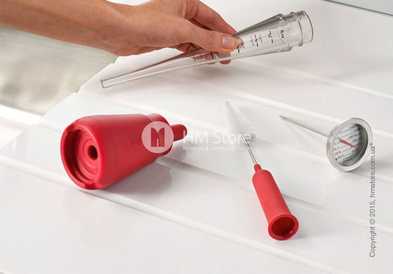 Набор приборов для запекания мяса Joseph Joseph ThermoBaste, Red